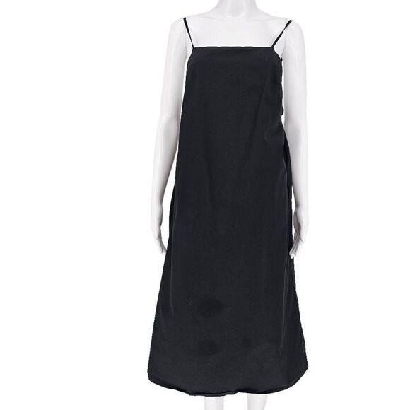 Anthropologie Sunday in Brooklyn Trapeze Midi Dress Black S - Picture 1 of 7